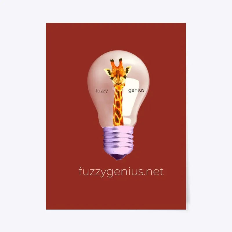 Fuzzy Genius - Giraffe Light Bulb