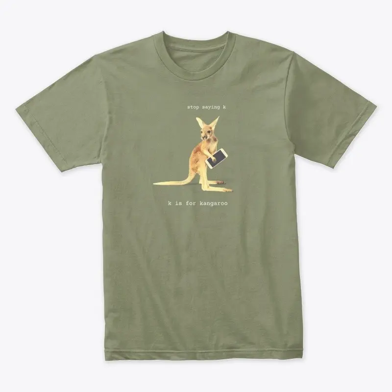 K is for Kangaroo