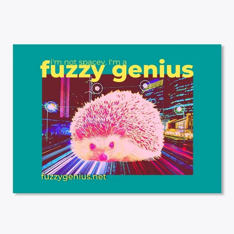 Fuzzy Genius - Hedgehog isn't Spacey