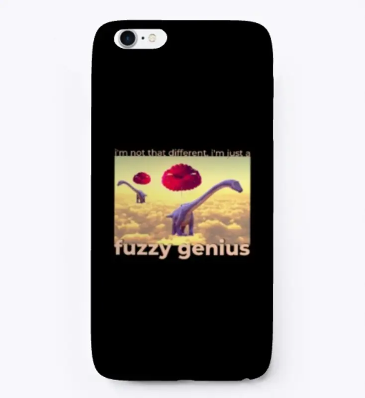 Fuzzy Genius - Parachuting Dinos